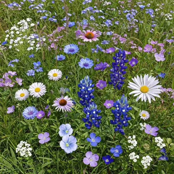 Cool Colors Mix Bulk Wildflower Seeds
