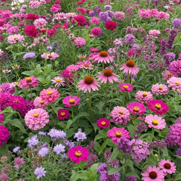 Pink And Purple Mix Bulk Flower Seeds